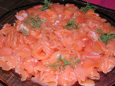 Graavilohi - финская закуска из лосося